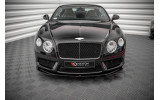 Передній дифузор на бампер Bentley Continental GT V8 S MK2