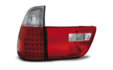 Led ліхтарі задні (стопи тюнінг) BMW X5 E53 red white