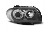 Сірі фари передні BMW E87/E81/E82/E88 з led кільцями