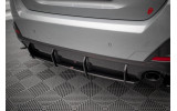 Центральний дифузор на задній бампер Street pro BMW 4 Gran Coupe G26 M-pack