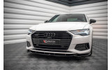 Тюнінг накладка на передній бампер Audi A6 C8 вер. 1