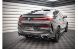 Тюнінговий дифузор заднього бампера BMW X6 G06 M-пакет вер. 2