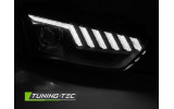 Чорні led фари передні AUDI A4 B8 2012-2015