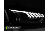 Чорні led фари передні AUDI A4 B8 2012-2015