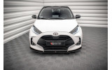 Тюнінговий дифузор переднього бампера Toyota Yaris Mk4 вер. 3