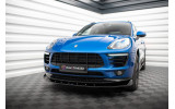 Тюнінгова накладка на передній бампер Porsche Macan Mk1 вер. 1