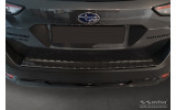 Чорне захисне листя на задній бампер Subaru Outback 6 VI