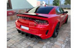 Тюнінговий дифузор заднього бампера Dodge Charger 2020-2022 wide body