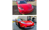 Тюнінговий дифузор переднього бампера Chevrolet Corvette 2005-2013