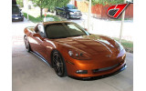 Тюнінговий дифузор переднього бампера Chevrolet Corvette 2005-2013 zr1 style