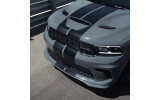 дифузор переднього бампера Dodge Durango (2021-2022) у стилі srt hellcat 2021