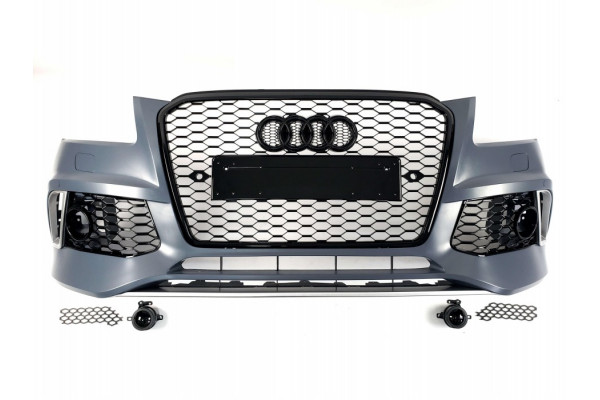 Передній тюнінговий бампер у стилі RS для Audi Q5 8R рестайл
