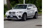 Накладки на пороги BMW X5 E70 LCI у стилі Aero