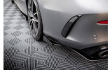 Комплект бокових накладок на задній бампер Street Pro Mercedes-AMG C43 Coupe C205 рестайл