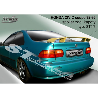 спойлер на ніжках Honda Civic MK5 coupe