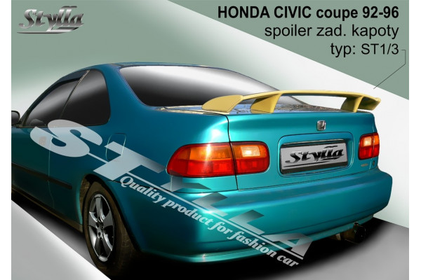 спойлер на ніжках Honda Civic MK5 coupe