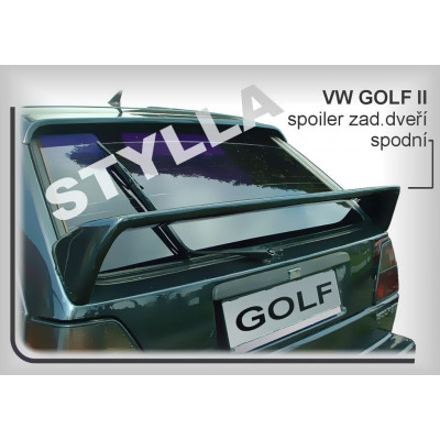 нижній спойлер кришки багажника VW Golf II