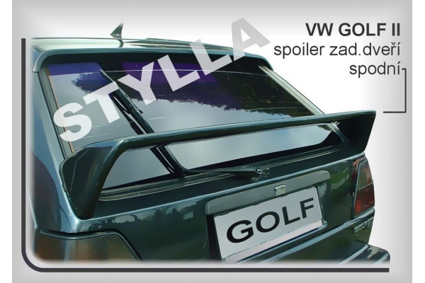 нижній спойлер кришки багажника VW Golf II