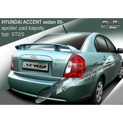 спойлер кришки багажника Hyundai Accent sedan