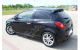 спойлер Opel Corsa D стиль OPC, 3 двері