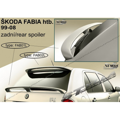 спойлер нижній Skoda Fabia MK1 хетчбек