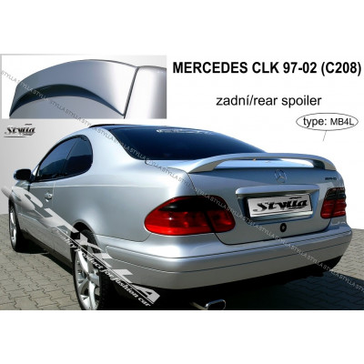 спойлер багажника Mercedes CLK C208 на ніжках Stylla