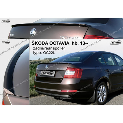 спойлер прилеглий Skoda Octavia III (Stylla)