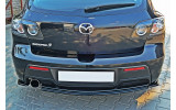 Накладки на задній бампер Mazda 3 MPS MK1 (дост.)