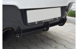 Центральна та бічні накладки на задній бампер BMW 1 F20/F21 M-Power (дост.)