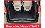 Накладка на бампер із загином та ребрами Mercedes W447 klasa V, Mercedes Vito III