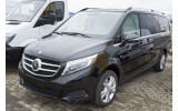 Накладка на бампер із загином та ребрами Mercedes W447 klasa V, Mercedes Vito III