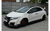 Накладка переднього бампера Honda Civic 9 Type R вер.1