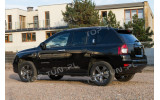 хром накладки на ручки дверей Jeep Compass