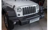 накладки на радіаторні грати для Jeep Wrangler JK