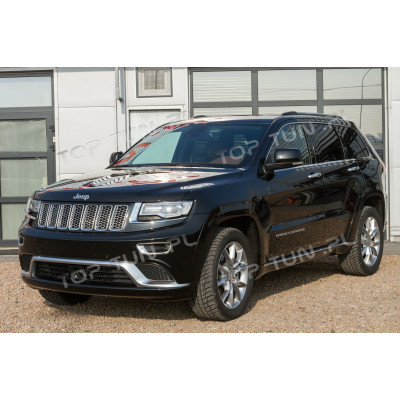 хром накладки на фари Jeep Grand Cherokee