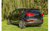 хром накладка на кришку багажника Kia Sportage R (нижня)