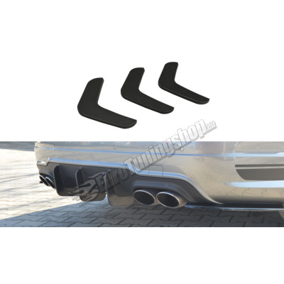 Дифузори заднього бампера Mercedes C W204 AMG-Line Facelift вер.2