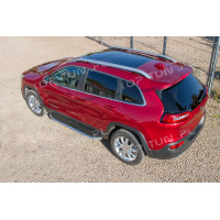пороги (підніжки бокові) Jeep Cherokee