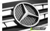 Ґрати із зіркою Mercedes W203 у стилі CL чорно-хромовані