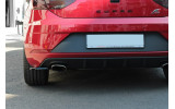 Бічні накладки заднього бампера Seat Leon Cupra MK3 FL Hatchback (вер.1)