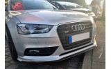 Накладка переднього бампера Audi A4 B8 рестайл