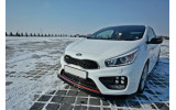 Спідниця переднього бампера Kia Ceed/ProCeed GT MK2 вер.1