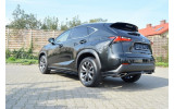 Бічні дифузори заднього бампера Lexus NX Mk1 T