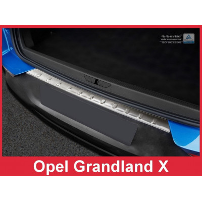 захисна накладка на бампер з ребрами Opel Grandland X