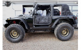 захисні накладки на пороги Jeep Wrangler JK (2 двері) Bushwacker