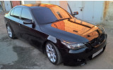 вії (накладки на фари) BMW E60 вар.2