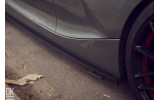 Накладки (листви) RACING під пороги BMW Z4 Coupe E86