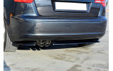 Тюнінгова спідниця заднього бампера Audi A3 Sportback 8P/8P FACELIFT