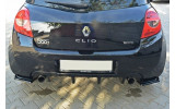Бічні дифузори заднього бампера Renault Clio 3 версія RS