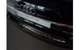 захисна накладка на задній бампер Audi A6 C8 Avant (Kombi) чорна